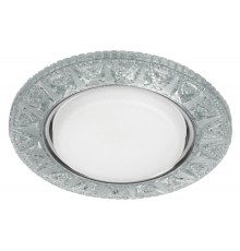 Эра Б0029625 DK LD22 SL/WH Светильник декор со светодиодной подсветкой Gx53, прозрачный