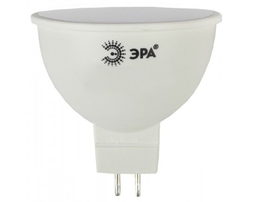 [ЭРА Светодиодные лампы] ЭРА Б0020546 Лампочка светодиодная STD LED MR16-8W-827-GU5.3 GU 5.3 8 Вт софит теплый белый свет
