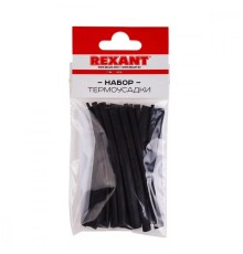 Rexant (29-0105) Набор термоусаживаемых трубок ТУТ нг №5 STANDARD 2:1, упаковка 18 шт. по 10 см