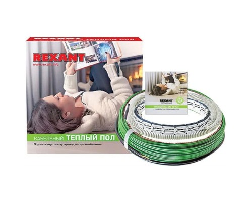 [Rexant Теплый пол и терморегуляторы] Rexant 51-0506-3 Теплый пол RNB -95-1000 (1000Вт/95м/ S обогрева, м2: 6,0-8,5) (двух жильный)