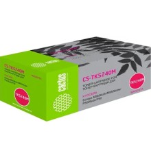 CACTUS TK-5240M Тонер-картридж  для Kyocera Ecosys M5526cdn/M5526cdw/P5026cdn/P5026cdw, пурпурный (3000стр.)