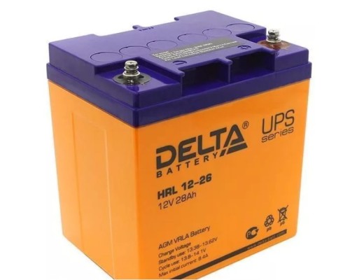 [батареи] Delta HRL 12-26 Х (28Ач, 12В) свинцово- кислотный аккумулятор