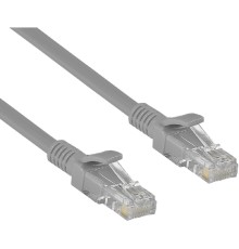 Exegate EX272303RUS Патч-корд UTP-RJ45-RJ45-5e-30M-GY, UTP, cat.5e, 30м, серый