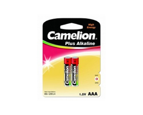 [Батарейка] Camelion  LR03  Plus Alkaline BL-2 (LR03-BP2, батарейка,1.5В)  (2 шт. в уп-ке)