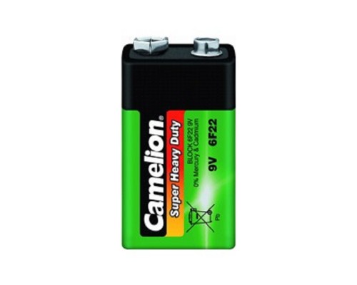 [Батарейки ] Camelion 6F22 SR-1 (6F22-SP1G, батарейка,9В) (1 шт. в уп-ке) 