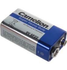 Camelion 6F22 Blue BL-1 (6F22-BP1B, батарейка,9В) (1 шт. в уп-ке) 