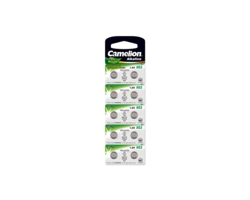 [Батарейки ] Camelion G 3  BL-10 Mercury Free (AG3-BP10(0%Hg), 392A/LR41/192 батарейка для часов) (10 шт. в уп-ке) 