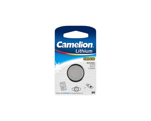 [Батарейки] Camelion CR2450 BL-1 (CR2450-BP1, батарейка литиевая,3V) (1 шт. в уп-ке) 