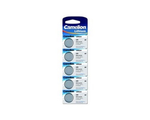 [Батарейки] Camelion.CR2025 BL-5 (CR2025-BP5, батарейка литиевая,3V)  (5 шт. в уп-ке)
