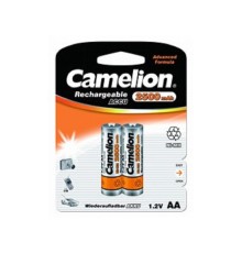 Camelion  AA-2500mAh Ni-Mh BL-2 (NH-AA2500BP2, аккумулятор,1.2В)  (2 шт. в уп-ке)