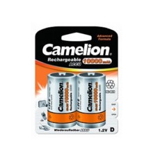 Camelion  D-10000mAh Ni-Mh BL-2 (NH-D10000BP2, аккумулятор,1.2В)  (2 шт. в уп-ке)