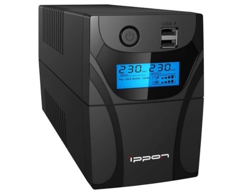 [ИБП] Ippon Back Power Pro II 800 black {1030309}