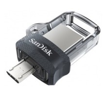 SanDisk USB Drive 32Gb Ultra Dual SDDD3-032G-G46 {USB3.0, Black}  