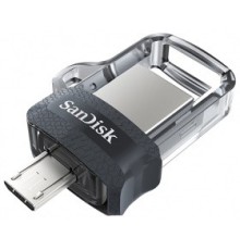 SanDisk USB Drive 64Gb Ultra Dual SDDD3-064G-G46 {USB3.0, Black}  