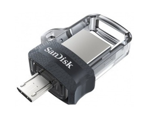 [носитель информации] SanDisk USB Drive 64Gb Ultra Dual SDDD3-064G-G46 {USB3.0, Black}  