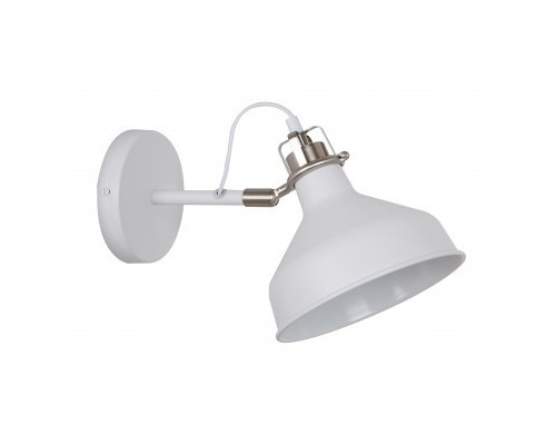[Camelion Интерьерные светильники] Camelion WML-425  С71  Белый + хром (Светильник настенный Amsterdam,1х E27, 40Вт, 230В, металл)