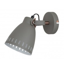 Camelion WML-428-1  С08  серый (Светильник настенный New York,1х E27, 40Вт, 230В, металл)