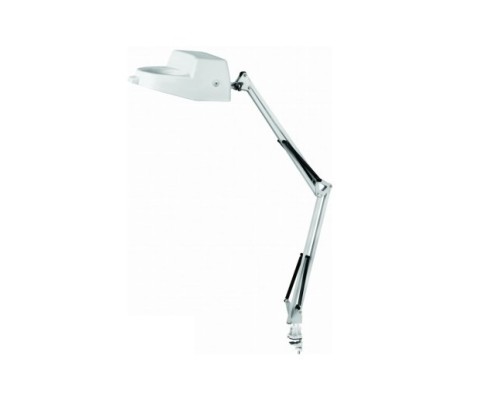 [Camelion Настольные светильники] Camelion KD-350 С01 Белый, с увелич.стеклом (Светильник настольный 230В, 60Вт, ЛОН)