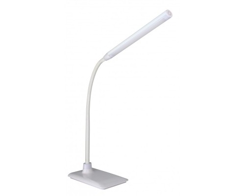 [Camelion Настольные светильники] Camelion KD-792  C01 белый  LED (Свет-к настольн.,6 Вт,230В, сенсорн.вкл-е, 4 ур. ярк,4000К)