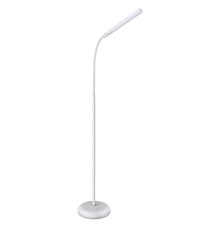 Camelion KD-795  C01 белый  LED (Свет-к напольн.,торшер, 6 Вт 230В,сенс.вкл-е, 4 ур. ярк,4000К) 