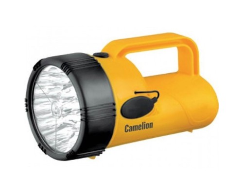 [Camelion Фонари] Camelion LED29314 (фонарь аккум. 220В, желтый, 19 LED, 4В 2,3А-ч, пластик, коробка)