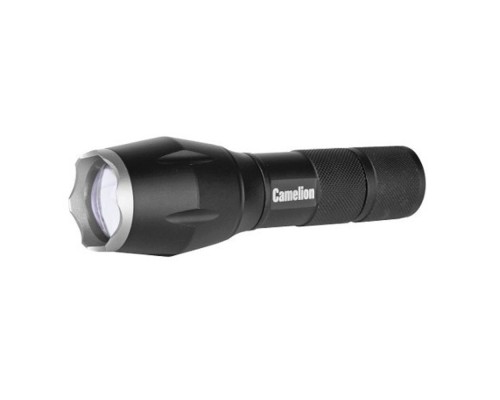 [Camelion Фонари] Camelion LED5136  (фонарь, черный,  LED XML-T6, ZOOM, 5 реж 3XLR03 в компл., алюм.,откр. блистер)