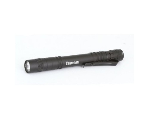 [Camelion Фонари] Camelion LED51517  (фонарь, черн,  LED XPE, 3 реж 2XLR03 в компл., алюм., откр. блистер)
