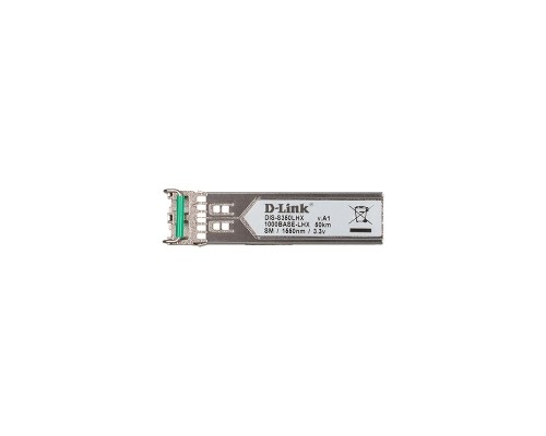[Сетевое оборудование] D-Link S350LHX/A1A Промышленный SFP-трансивер с 1 портом 1000Base-LHX для одномодового оптического кабеля (до 50 км)