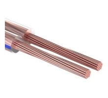 Rexant 01-6206-3 Кабель акустический, 2х1.50 мм2, прозрачный BLUELINE, 100 м.  