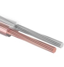 Rexant 01-6308 Кабель акустический, 2х2.50 мм2, прозрачный SILICON, 100 м.  
