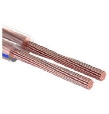 Rexant 01-6207-3-10 Кабель акустический, 2х2.00 мм2, прозрачный BLUELINE, 10 м. 
