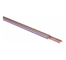 Rexant 01-6208-3-10 Кабель акустический, 2х2.50 мм2, прозрачный BLUELINE, 10 м. 