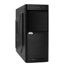 Exegate EX272730RUS Корпус MiditowerXP-330U Black, ATX, <XP600, Black,120mm>, 2*USB+2*USB3.0, Audio