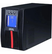 PowerCom Macan MAC-2000 ИБП {On-Line, 2000VA/2000W, Tower, IEC, LCD, Serial+USB, SNMPslot, подкл. доп. батарей} (1034862)