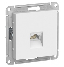 Systeme electric ATN000183 ATLASDESIGN РОЗЕТКА компьютерная RJ45, механизм, БЕЛЫЙ