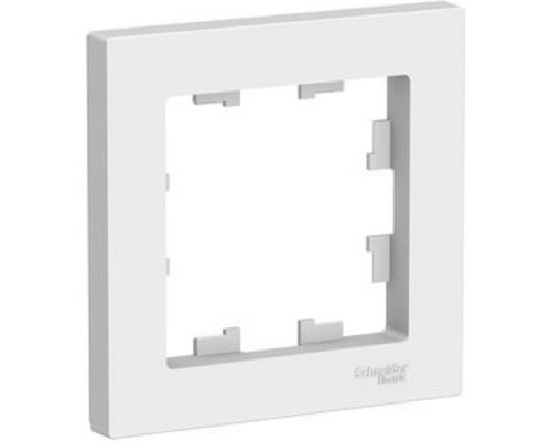 [SE Розетки и выключатели AtlasDesign] Systeme electric ATN000101 ATLASDESIGN 1-постовая РАМКА, БЕЛЫЙ
