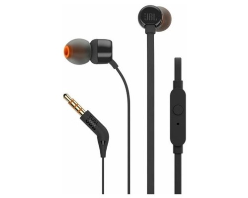 [Наушники] JBL T110 BLK 1.2м черный проводные 