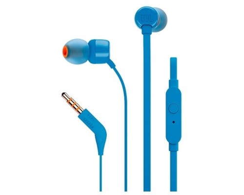 [Наушники] JBL T110 BLU 1.2м синий проводные