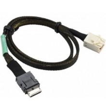 Supermicro CBL-SAST-0929 OCuLink 0.91 to MiniSAS HD,INT,PCIe NVMe SSD, 57CM, 34AWG. 
