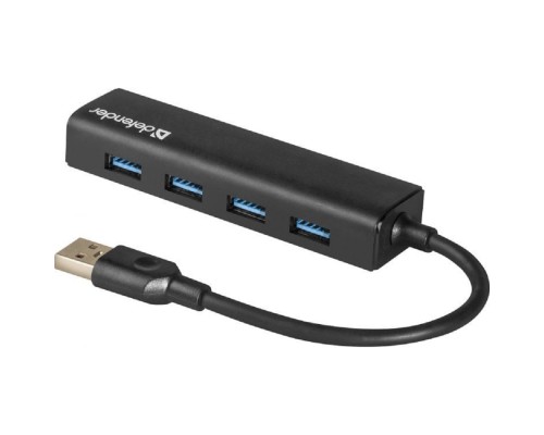 [Контроллер] DEFENDER Универсальный USB разветвитель Quadro Express USB3.0, 4 порта (83204)