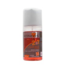 Konoos KT-200DUO Набор для ЖК-экранов (спрей 200 мл + салфетка) с силиконом, двухкомпонентный