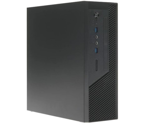 [Корпус] Foxline FL-RS02BLK-FX250T Case Foxline mITX 250W TFX, 2xUSB3.0, Black/Black Trim, powercord