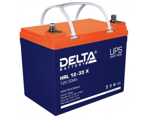 [батареи] Delta HRL 12-33 X (33Ач, 12В) свинцово- кислотный  аккумулятор