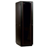 ЦМО Шкаф телекоммуникационный напольный 42U (800x800) дверь стекло, черный (ШТК-М-42.8.8-1ААА-9005) (3 коробки)