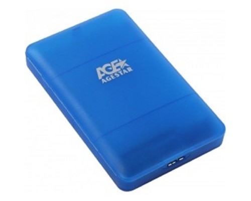 [Контейнер для HDD] AgeStar 3UBCP3 (BLUE) USB 3.0 Внешний корпус 2.5