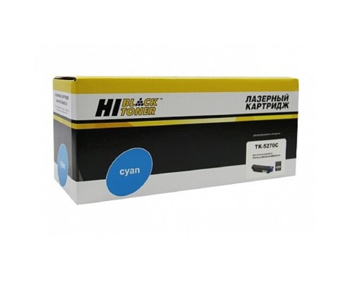[Расходные материалы] Hi-Black TK-5270C Тонер-картридж для Kyocera-Mita M6230cidn/M6630/P6230cdn, C, 6K