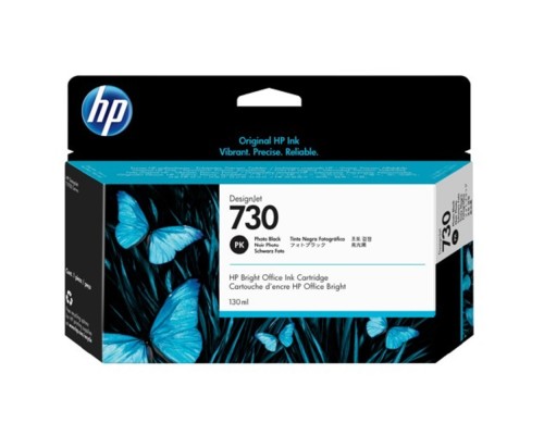 [Расходные материалы] HP P2V67A Картридж HP 730 черный фото {HP DesignJet T1700, (130 мл)}