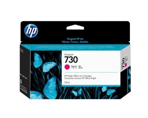 [Расходные материалы] HP P2V63A Картридж HP 730 пурпурный {HP DesignJet T1700, (130 мл)}