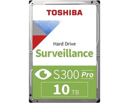[Жесткий диск] 10TB Toshiba Surveillance S300 (HDWT31AUZSVA) {SATA 6.0Gb/s, 7200 rpm, 256Mb buffer, 3.5