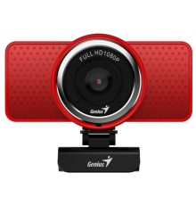 Web-камера Genius ECam 8000 Red {1080p Full HD, вращается на 360°, универсальное крепление, микрофон, USB}  [32200001407]